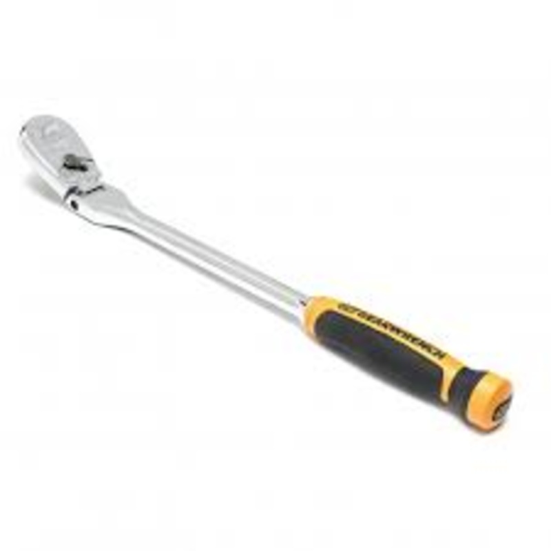 Apex Tool (442) 81370T GEARWRENCH 1/2" Drive 90-Tooth Dual Material Flex Head Teardrop Ratchet 17"