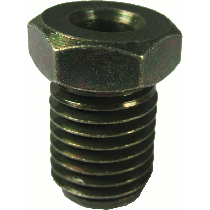 FMSI (450) 3422 6mm x 12mm x 1.50 Steel Bubble Flare Tube Nut