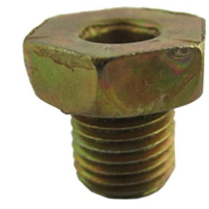 FMSI (450) 3441 3/16" x 3/8" - 24 Standard Steel Invert Flare Tube Nut
