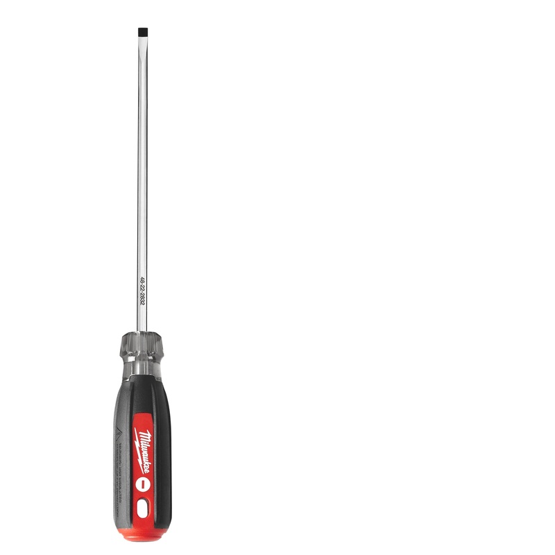 Milwaukee (366) 48-22-2832 3/16" Cabinet - 6" Cushion Grip Screwdriver