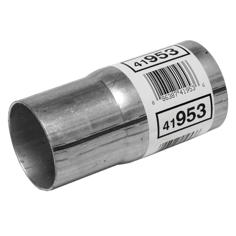 Walker (670) 41953 Walker Heavy Duty Reducer. O.D: 2 1/4", I.D: 2", Length: 4 1/2". Reduces larger I.D pipes and or tubing to smaller O.D Pipe.