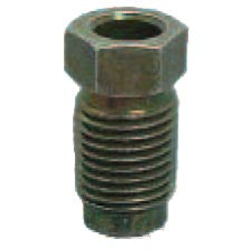 FMSI (450) 3488 5/16" x 14mm x 1.50 Steel Saginaw O-ring Flare Tube Nut (Honda Coated)