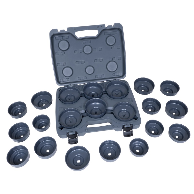 Lisle (371) 61460 H.D. END CAP WRENCH SET, 21 PC