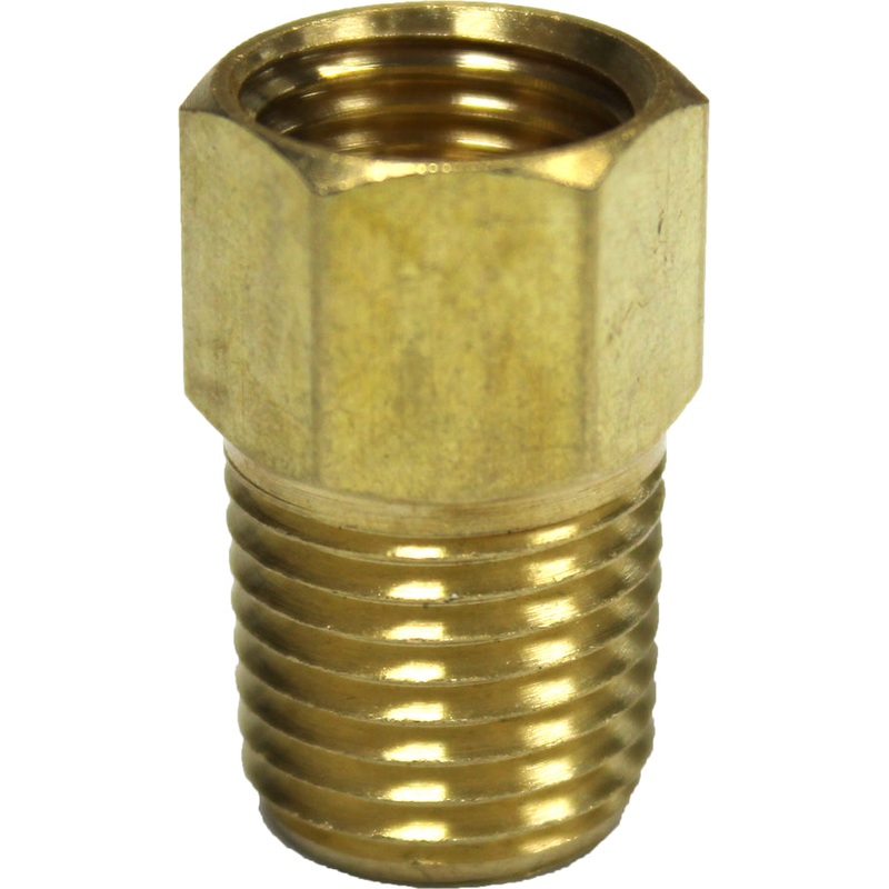 FMSI (450) 3485 5/16"(F) x 1/4(M) Invert to Pipe Thread Adapter