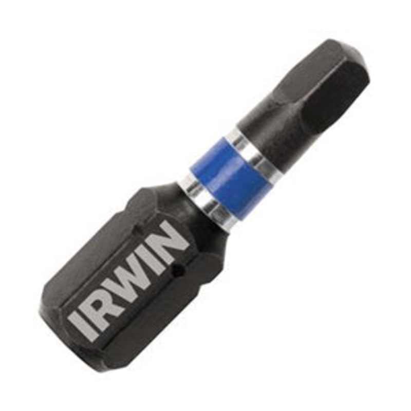 Irwin (928) 1837387 IRWIN Impact Performance Series Square Recess Insert Bits, No.2, 20/Pk (1837387)