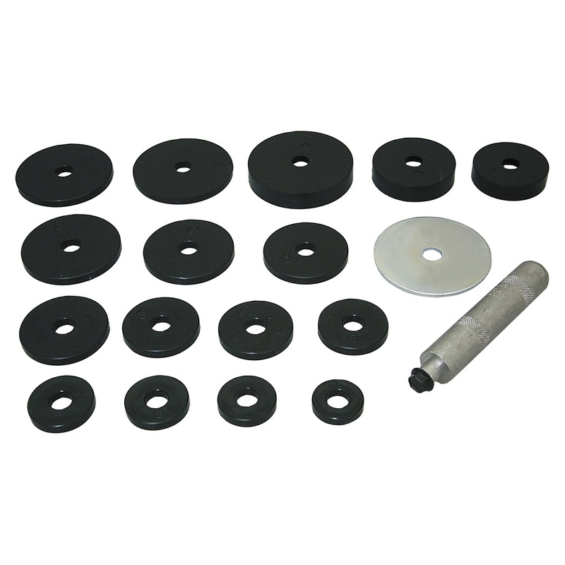 Lisle (371) 24800 Quickly Drives Seals Without Damage. Sixteen adapters for seals up to 3 3/8" dia