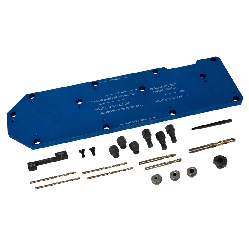 Lisle (371) 71600 MANIFOLD DRILL TEMPLATE FOR FORD 4.6L, 5.4L & 6.8L