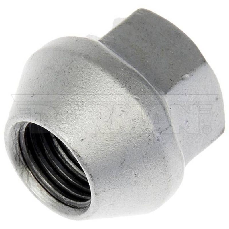 Dorman (415) 611-932.1 Wheel Nut M14-1.50 Open Ended Nut - 21mm Hex, 24mm Length - 1pk