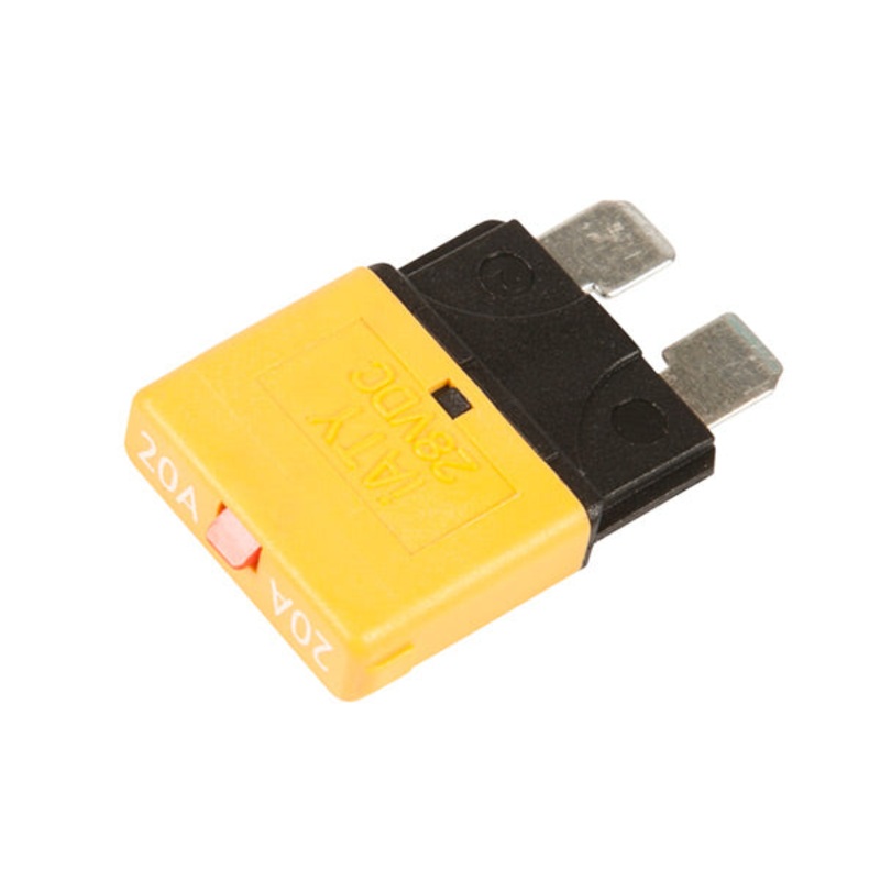 Grote (522) 82-2357 CIRCUIT BREAKER  FOR STANDARD BLADE FUSES, TYPE III, 20A