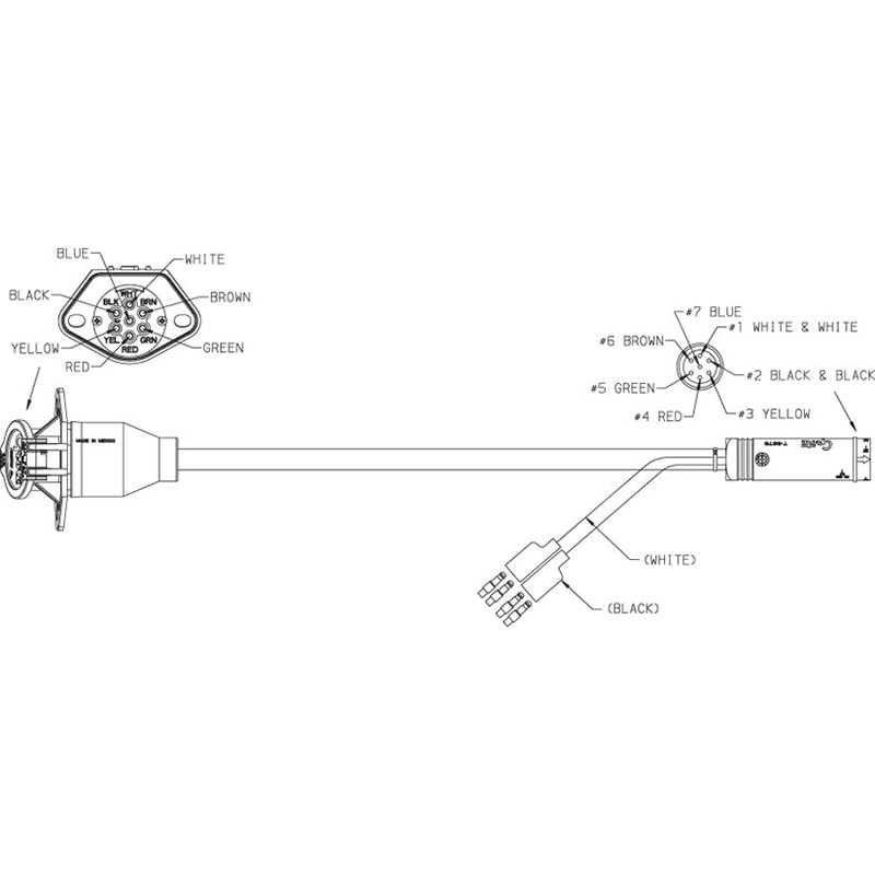 Grote (522) 01-6608-E9 MAIN HARNESS, 7 CONDUCTOR