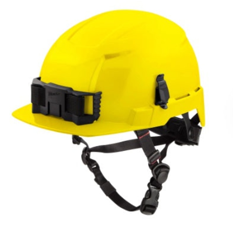 Milwaukee (366) 48-73-1323 BOLT Yellow Front Brim Safety Helmet (USA) - Type 2, Class E