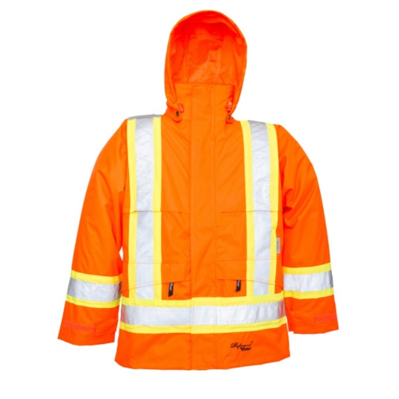 Viking (725) 6330JO-XXXXL Viking CSA Safety Jacket Orange - (Size 4XL)