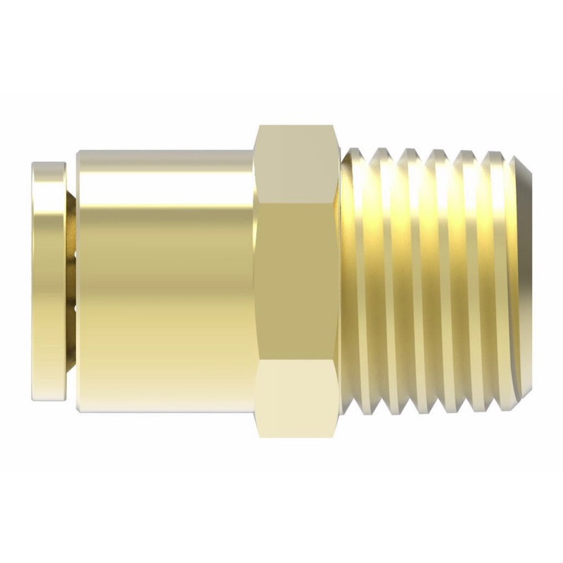 WHD (129) 1868X4X6 AIR BRAKE QC 1/4 TUBE X 3/8 MPT