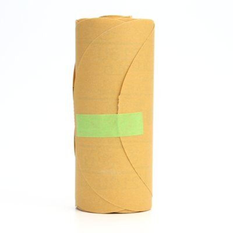 3M (815) 01206 3M Stikit Gold Disc Roll, 216U, 01206, P280, A-weight, 6 in (15.24 cm), 3M Stock No. 7000119702