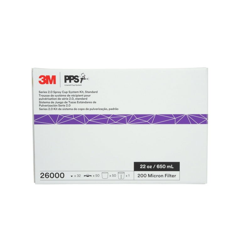 3M (815) 26114 3M PPS Series 2.0 System Kit, Colour: Transparent, 3M Stock No. 7100284553
