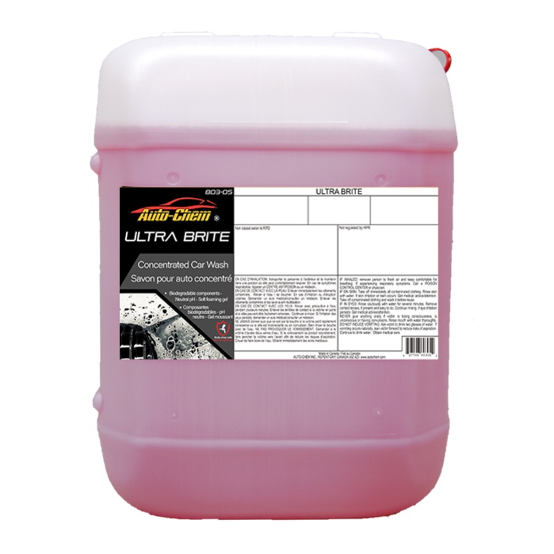 Auto-Chem (342) 57-80305 ULTRA BRITE Concentrated Car Wash, 18.9L