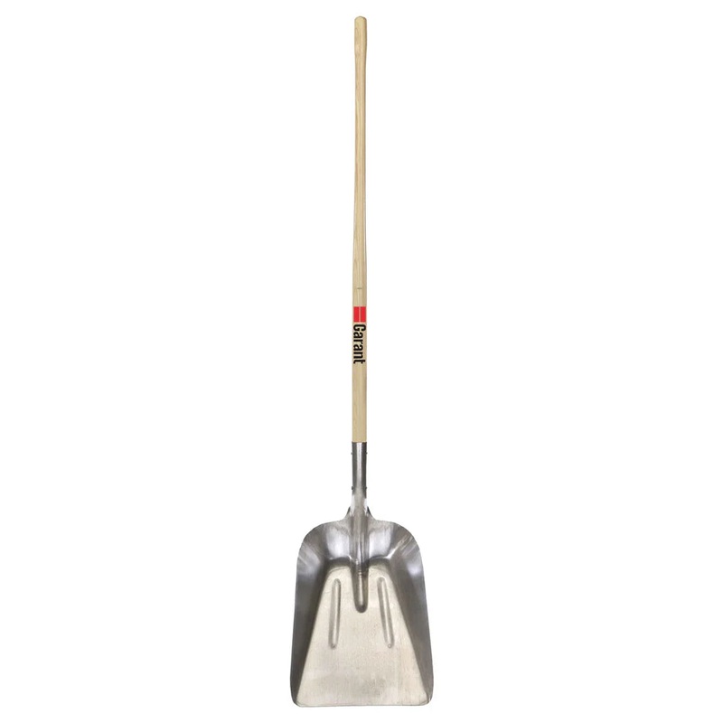 Garant (633) 85653 (Gag08L) Grain Scoop No.8, Aluminum Blade, Wood Hdle, Lh, Garant Premium Premium