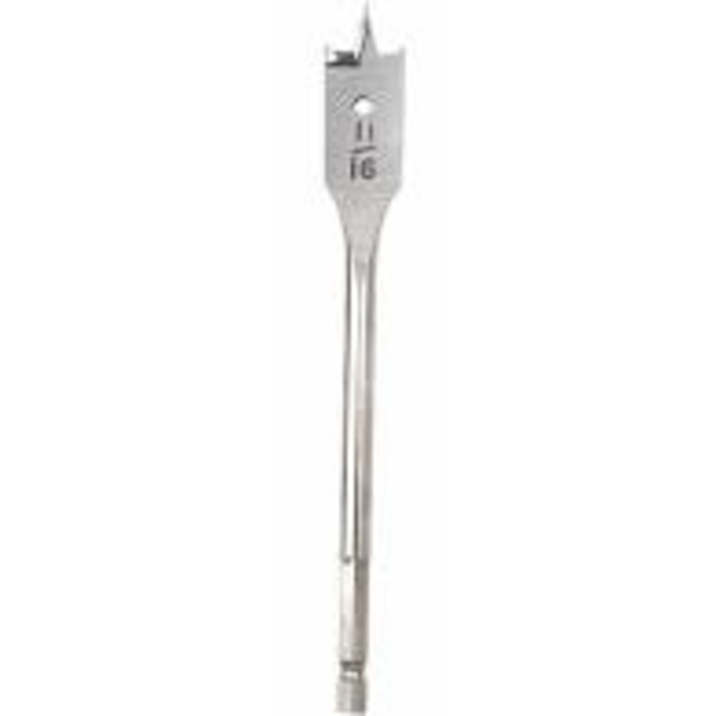 Irwin (928) 88811 IRWIN SPEEDBOR Standard-Length Spade Drill Bit, 11/16-Inch x 6-Inch length (88811)