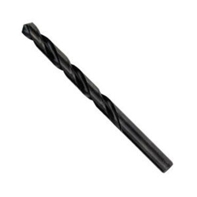 Irwin (928) 68950 BLACK OXIDE COATED ECONOMY HIGH SPEED STEEL METRIC STRAIGHT SHANK JOBBER LENGTH DRILL BITS, 9.50MM