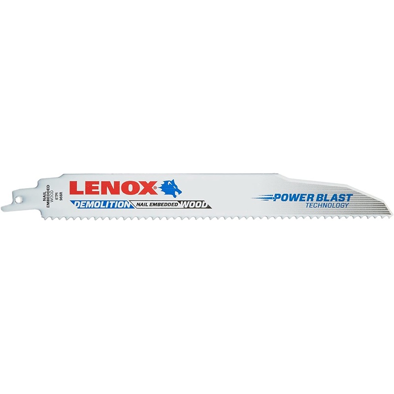 Lenox (135) 20523B966R 25PK LENOX DEMOLITION BI-METAL RECIPROCATING SAW BLADES