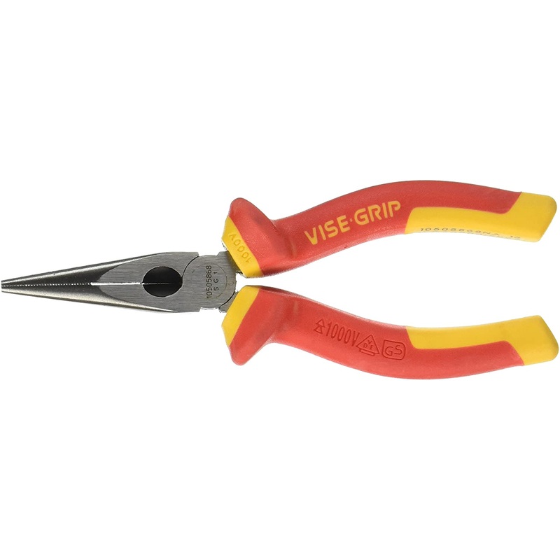 Irwin (928) 10505868NA VISE-GRIP 6" INSULATED LONG NOSE PLIERS