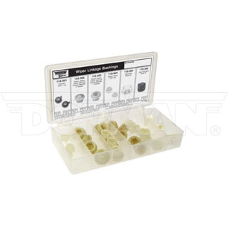 Dorman (415) 030-203 Automotive Maintenance Tech Trays - Wiper Linkage Bushings - 24 Pieces, 24 pieces
