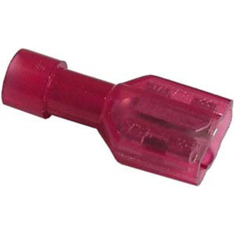 Pico (931) 1765-CP 100PCS 22-18GA FEMALE DOUBLE BUMP QUICK CONNECTORS - RED