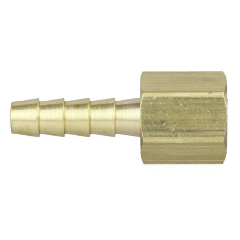 WHD (129) 10505B-206 BRASS 5/16 HOSE BARB X 3/8 FPT