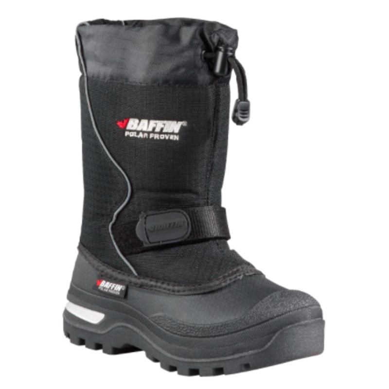 Baffin (202) 48200068001AAA003 Size 3 Mustang Boy Black