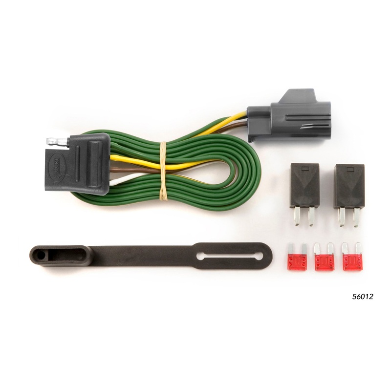 Curt (167) 56012 Custom 4-Flat, Select Equinox, XL-7, Torrent, OEM Tow Package Required