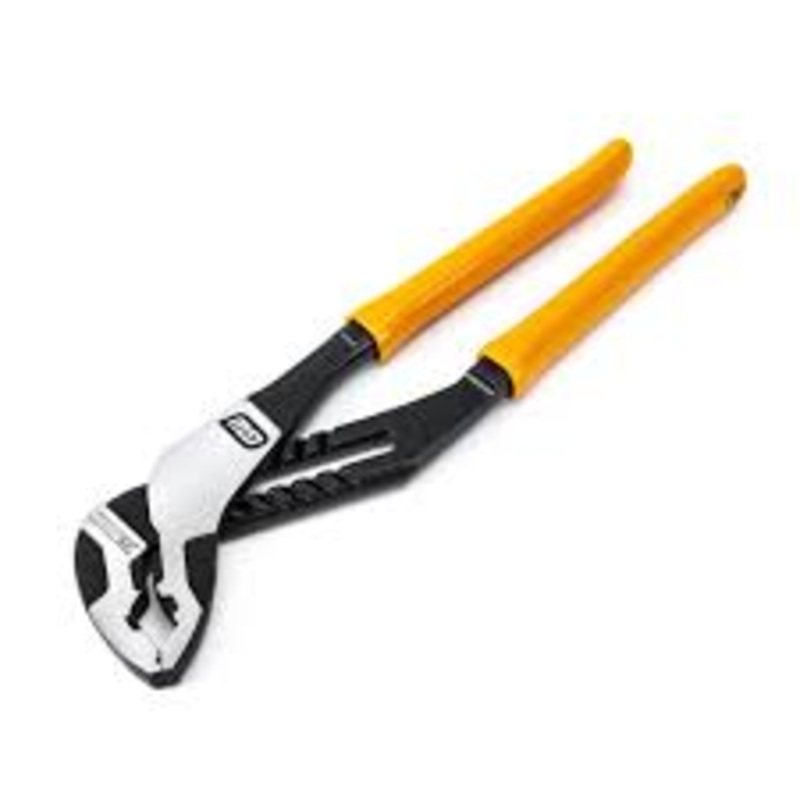 Apex Tool (442) 82173 GEARWRENCH 12" PitBull Tongue and Groove Pliers V Jaw T&G Dipped Handle. Jaw Position 8.