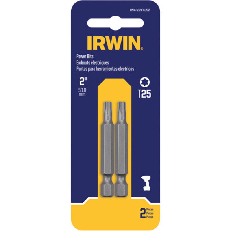 Irwin (928) IWAF22TX202 2IN TORX 20 - 2 PACK