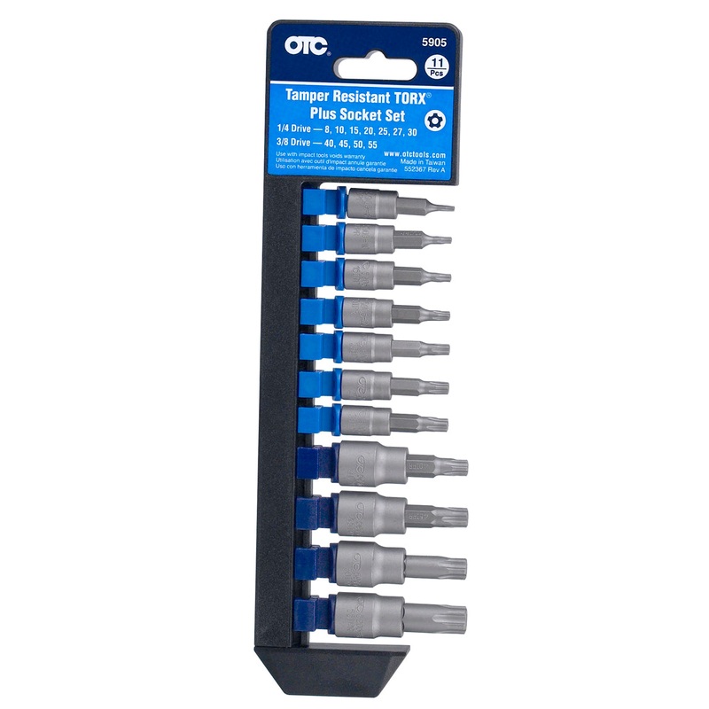 OTC/Bosch (142) 5905 11 PC TAMPER RESISTANT TORX