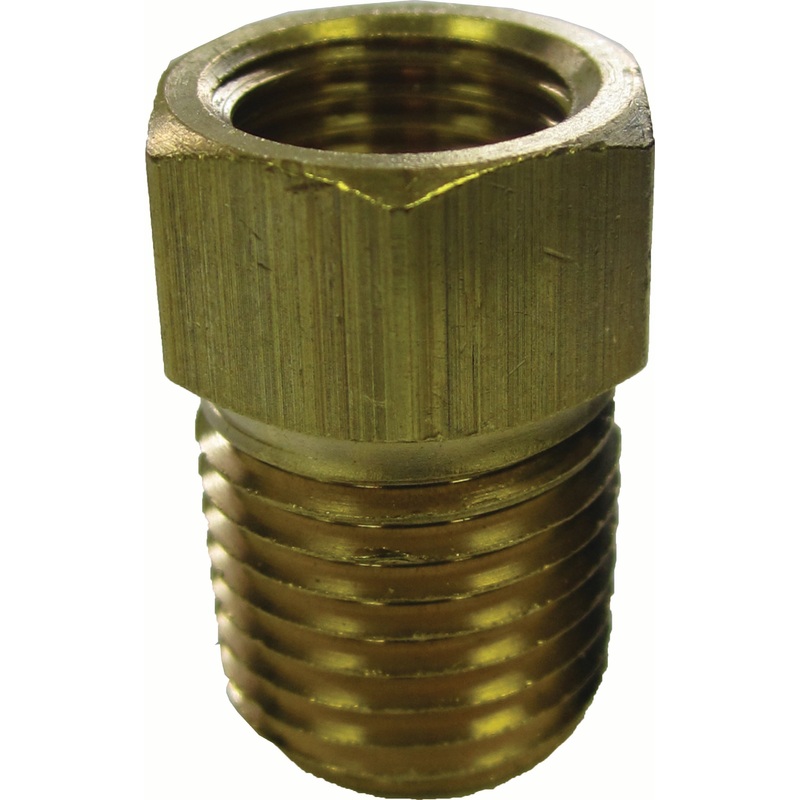 FMSI (450) 3482 1/4"(F) x 1/8(M) Invert to Pipe Thread Adapter